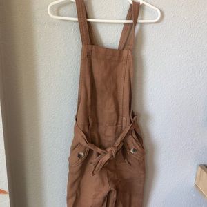Zara brown overalls size 3-4